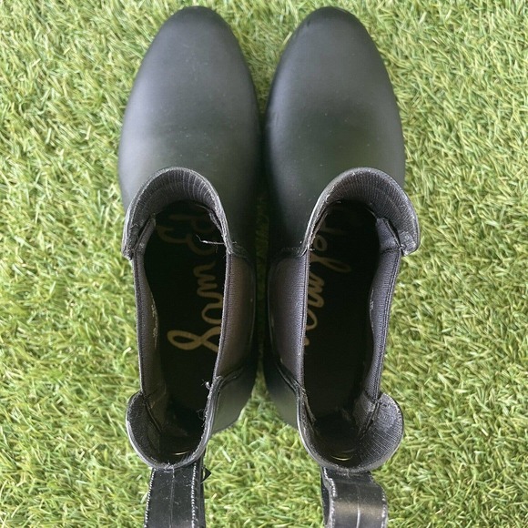 Sam Edelman Tinsley Rain Boots Womens Size 7 Black - Picture 9 of 16